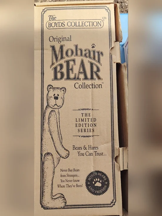 Boyds Bears- Mohair Panda - Bamboo Bearington Large 16 inch in Box With Tags - Picture 5 of 5